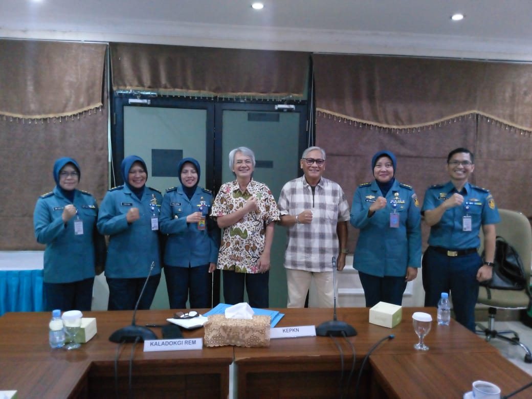 Kunjungan Tim KEPPIN ke RSGM LADOKGI TNI AL R.E MARTADINATA untuk Pembahasan Terkait dengan Etik Penelitian dan KEP
